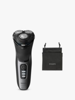 Philips S3231/52 Series 3000 Wet & Dry Men’s Electric Shaver with a 5D Pivot & Flex Heads, Dark Moon