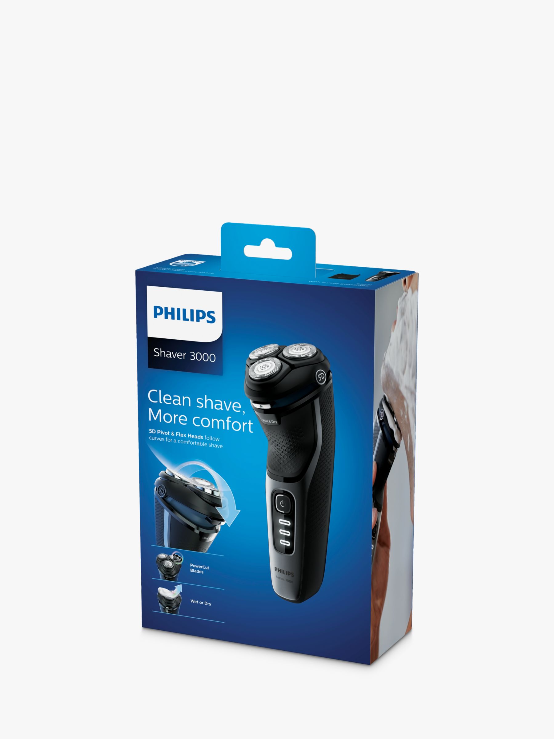 philips series 3000 dry shaver
