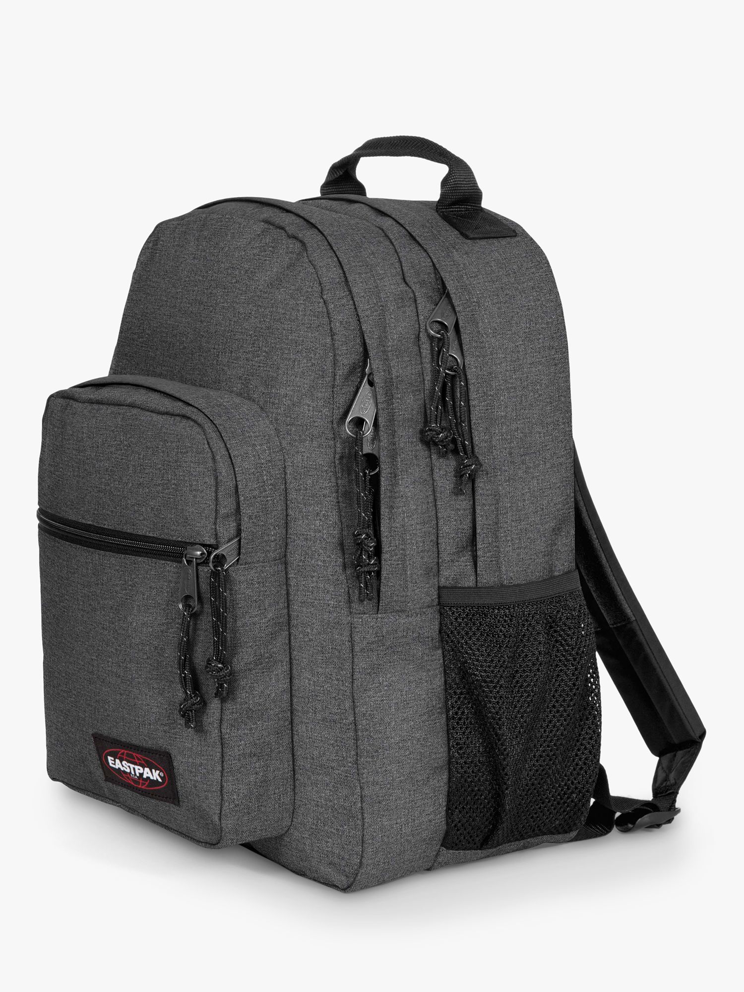 eastpak black webbed