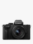 Panasonic Lumix DC-G100 Compact System Camera with 12-32mm IS Lens, 4K Ultra HD, 20.3MP, Wi-Fi, Bluetooth, Live Viewfinder, 3” Vari-Angle Touch Screen, Black