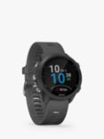 Garmin Forerunner 245 Wrist Heart Rate GPS Fitness Watch, Black/Slate