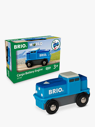 BRIO World Cargo Battery Engine, FSC-Certified (Beech)