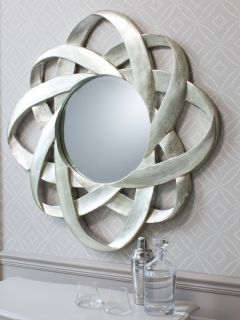 Gallery Direct Constellation Round Mirror, 98cm, Silver