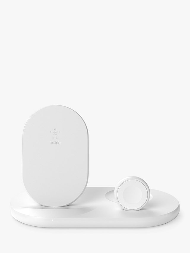 Belkin 3-in-1 Wireless Charger for Apple Watch, iPhone & AirPods, White