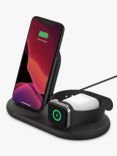 Belkin 3-in-1 Wireless Charger for Apple Watch, iPhone & AirPods, Black