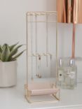Stackers Jewellery Hanger, Gold/Blush Pink
