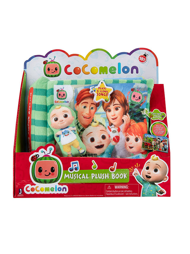 Cocomelon Nursery Singing Time Soft Book