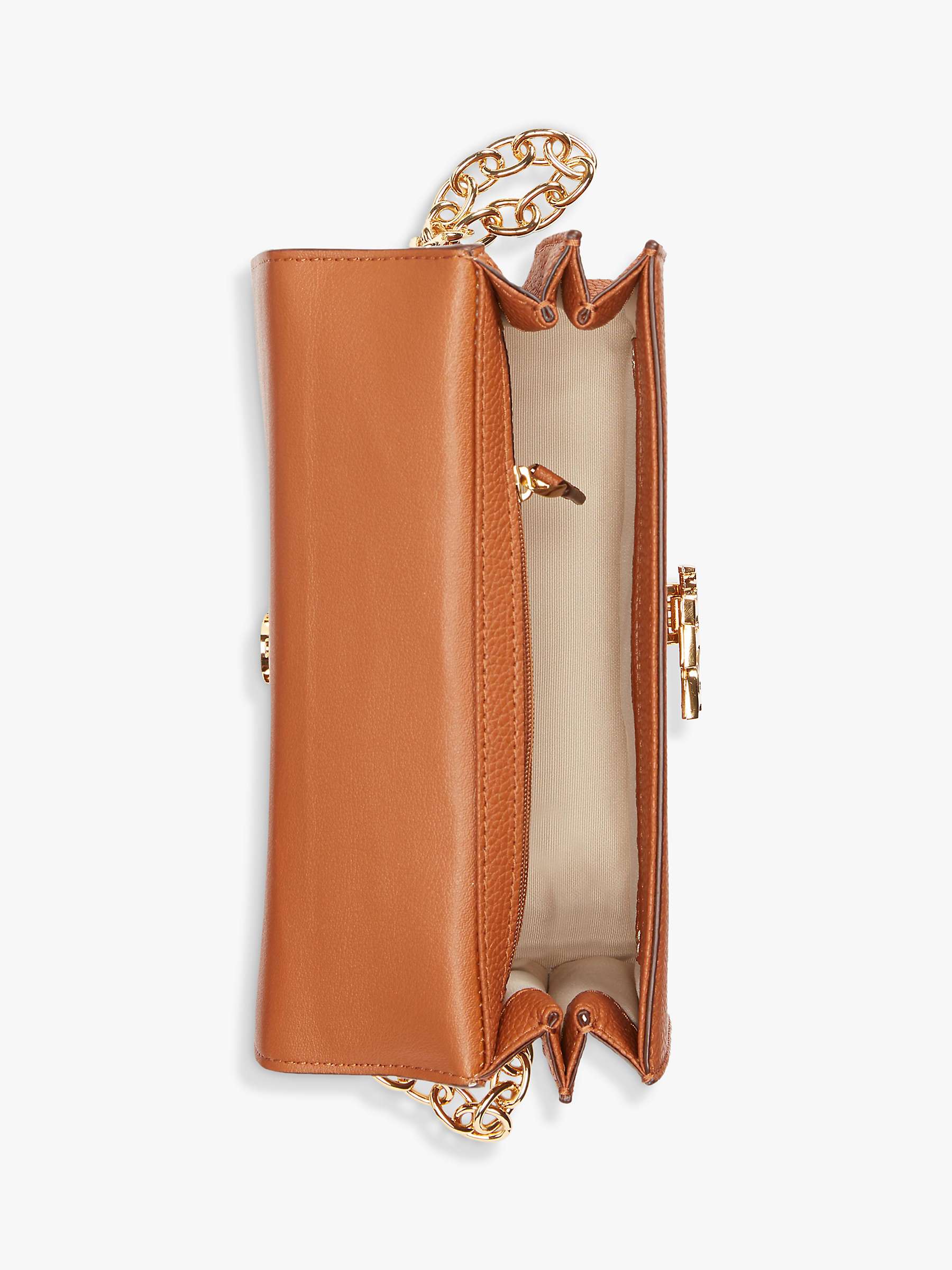 Buy Lauren Ralph Lauren Madison 22 Medium Leather Cross Body Bag Online at johnlewis.com