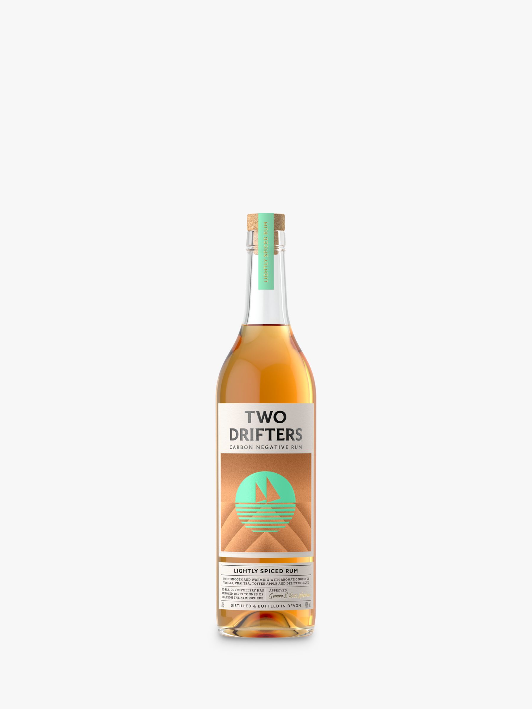 Two Drifters Distillery Drifters Spiced Rum 70cl