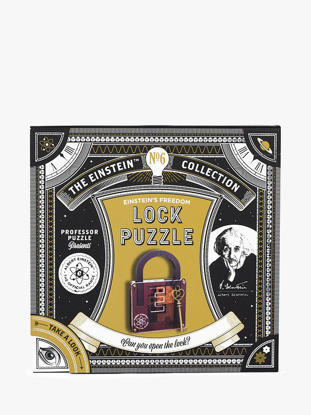 Professor Puzzle Einstein Lock Puzzle Game