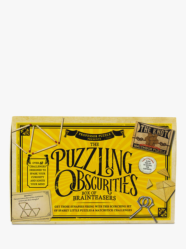 Professor Puzzle Obscurities Mini Puzzle Games