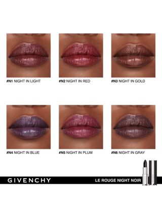 Givenchy Le Rouge Night Noir Lipstick, 04 Night in Blue 5