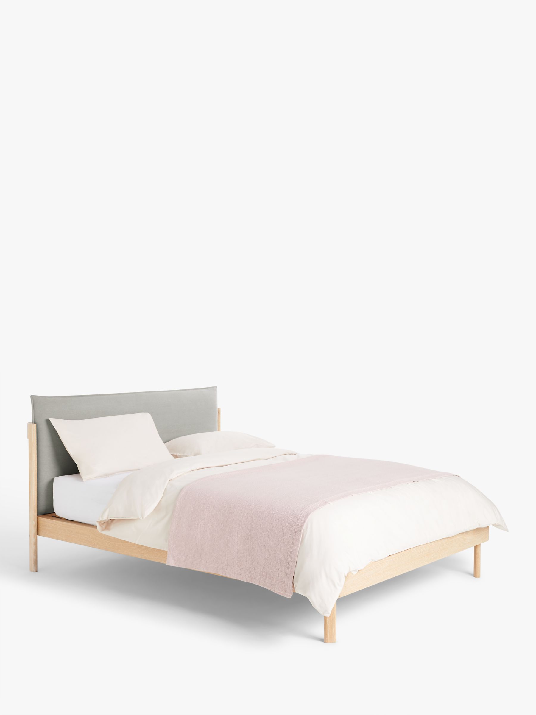 Photo of John lewis pillow bed frame double