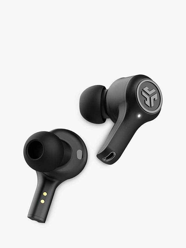 Jlab Audio Epic Air ANC Noise Cancelling True Wireless Bluetooth Sweat & Weather-Resistant In-Ear Headphones with Mic/Remote, Black