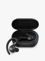Jlab Audio Epic Air Sport ANC Noise Cancelling True Wireless Bluetooth Sweat & Weather-Resistant In-Ear Headphones with Mic/Remote, Black