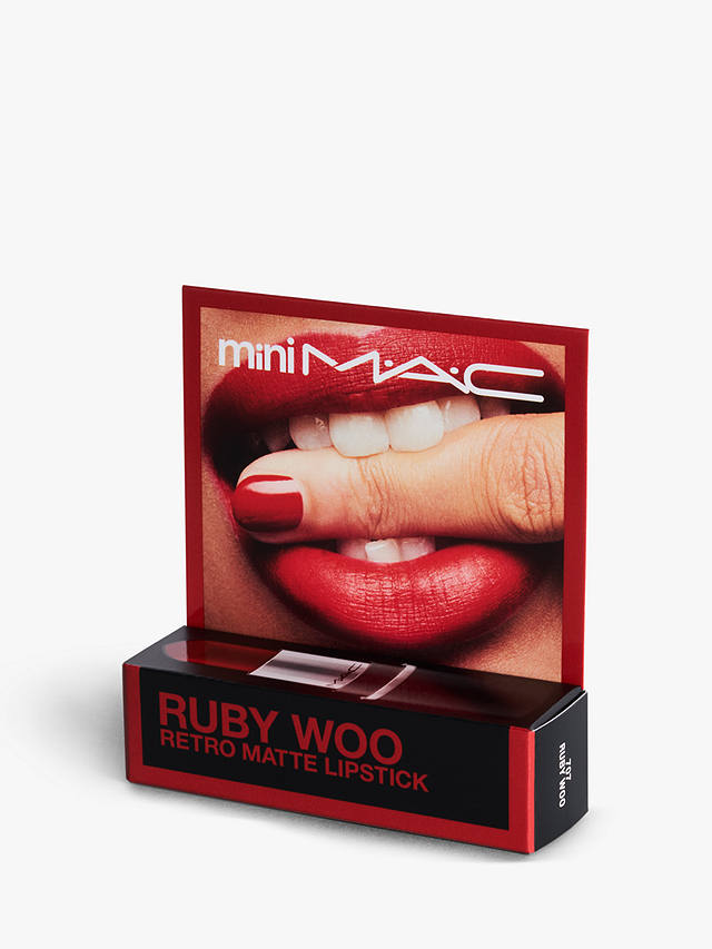 MAC Lipstick - Mini MAC, Ruby Woo 2