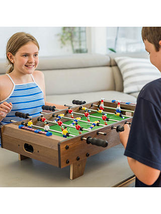 Toyrific Power Play 20" Table Football Game 6-a-Side Miniature Tabletop Game 