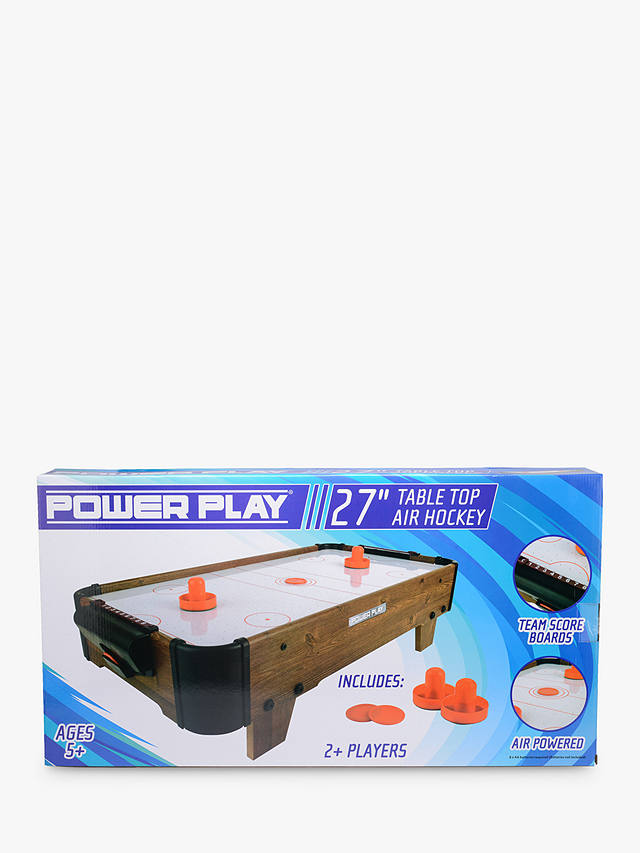 Toyrific Power Play 28" Table Top Air Hockey Kids Adults Family Game Toy Set NEW 