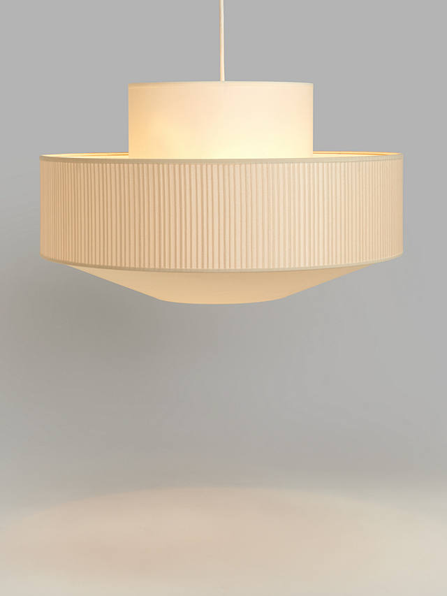 John Lewis Partners Pleated Diffuser, What Is A Diffuser On Lamp Shade