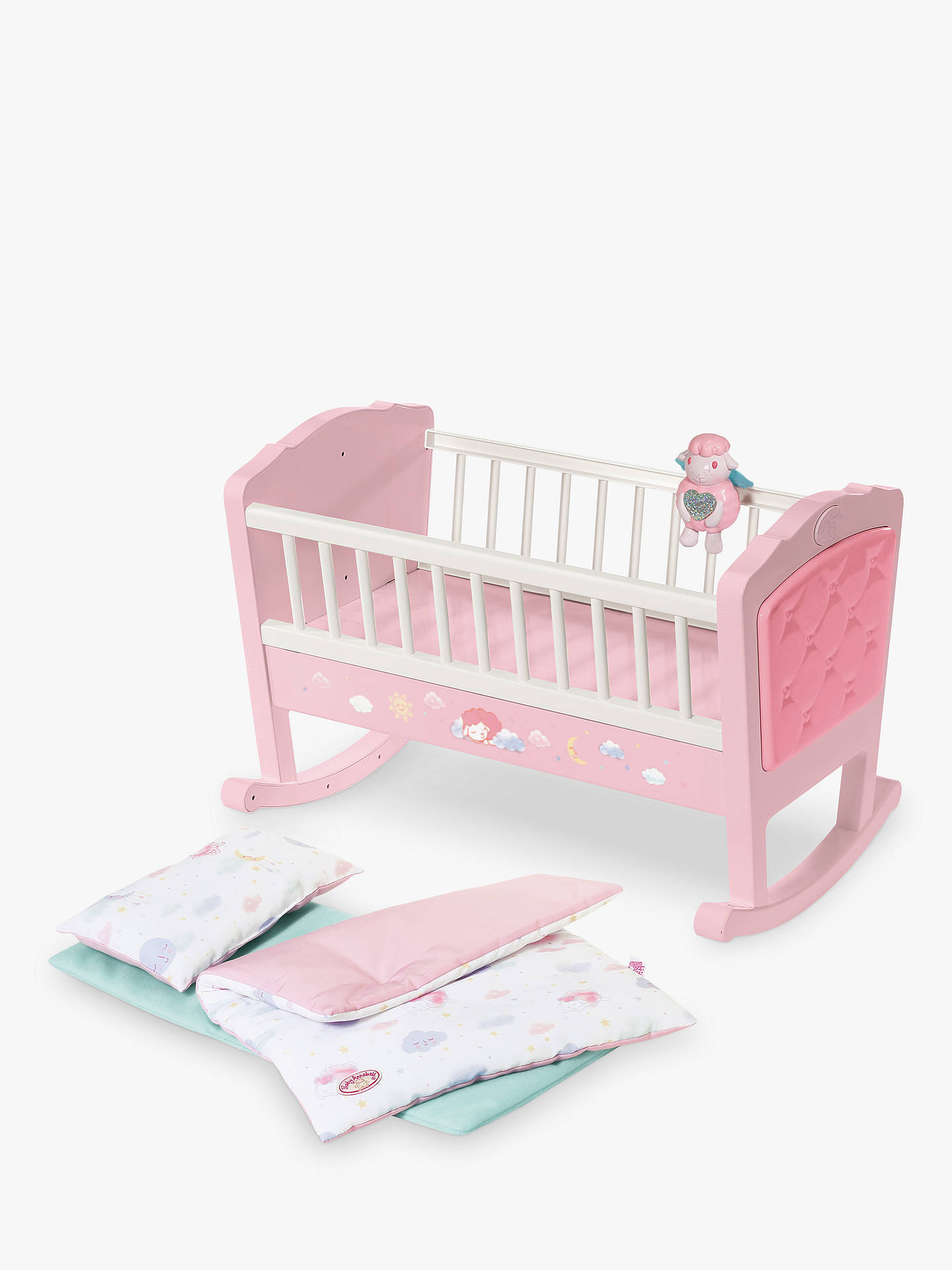 Zapf Baby Annabell Sweet Dreams Crib at John Lewis & Partners