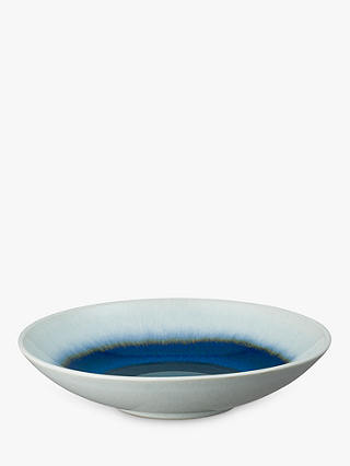 Denby Statements Reactive Glaze Medium Serving Bowl, 25.5cm, Blue