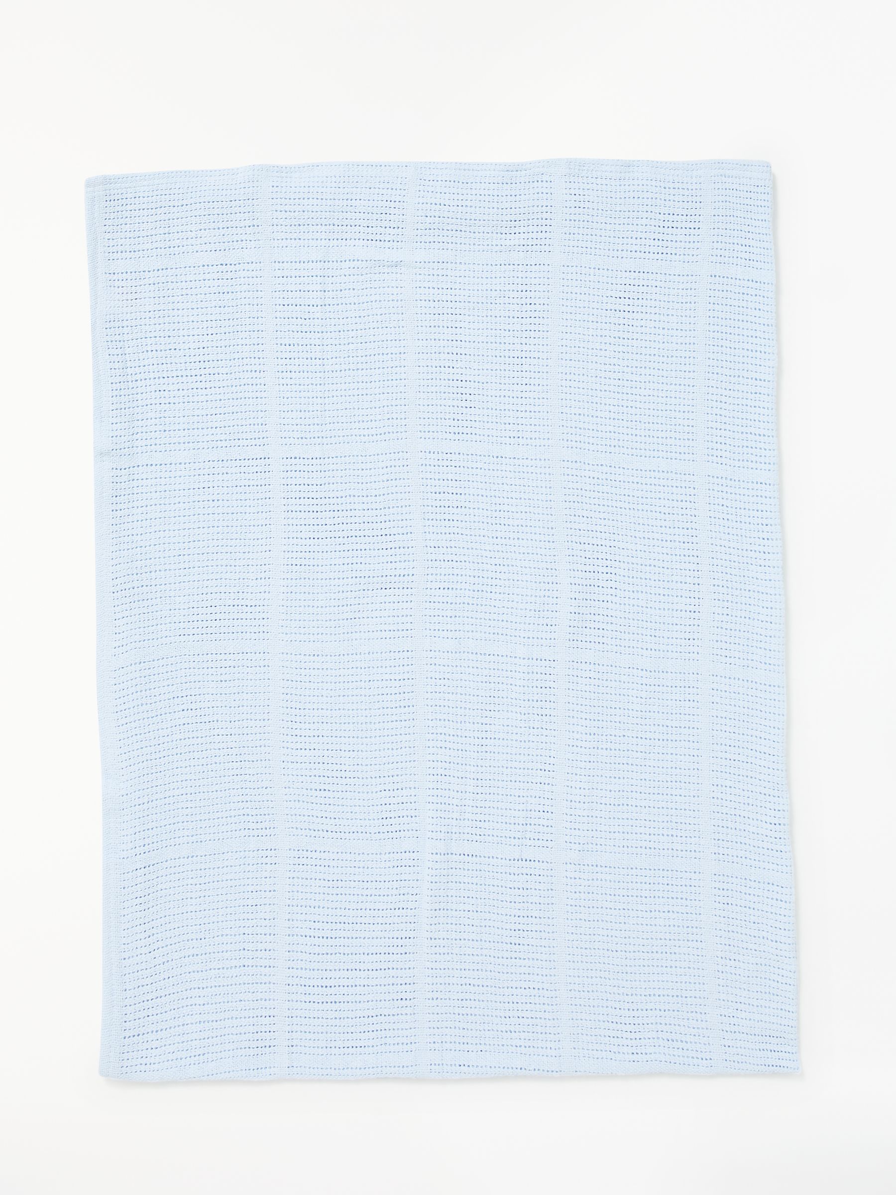 John Lewis & Partners Baby Cellular Cot/Cotbed Blanket, 160 x 130cm