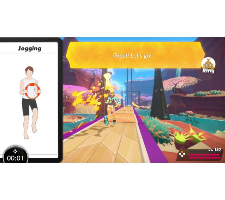 Track Body Movement, Ring Fit Adventure, Nintendo Switch