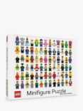 Galison LEGO Mini Figures Jigsaw Puzzle, 1000 Pieces