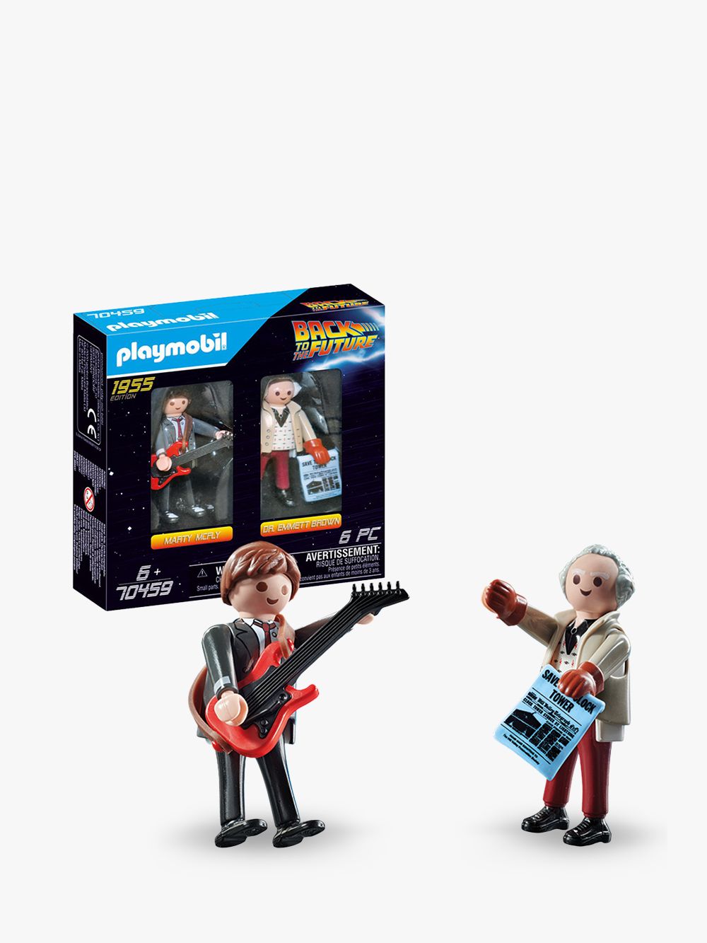 70459 Back to the Future Marty McFly und Dr Emmett Brown 