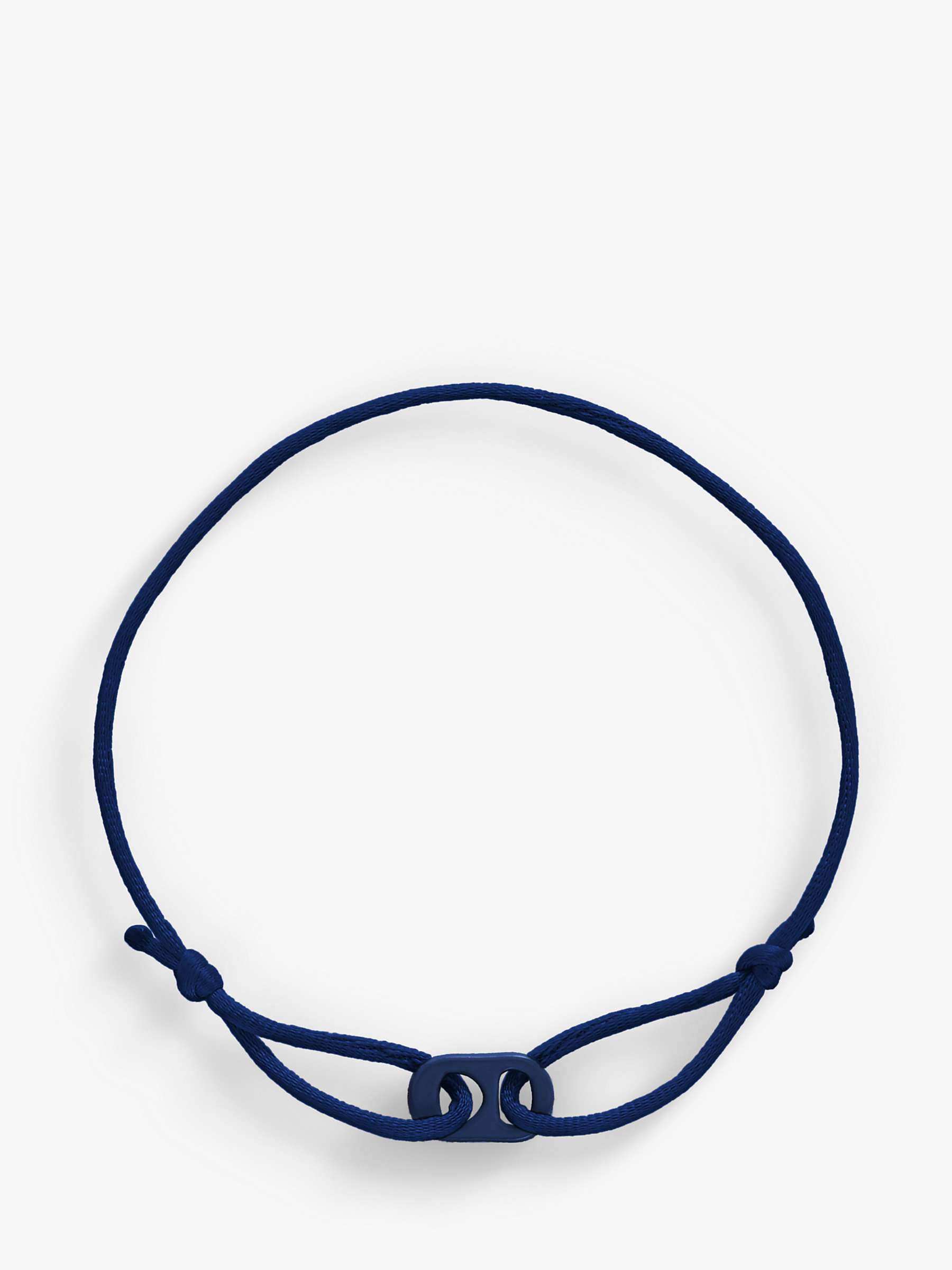 Buy #TOGETHERBAND UN Goal 17 - Partnerships For The Goals Recycled Plastic Mini Bracelet, Pack of 2, Navy Online at johnlewis.com