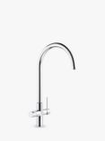 Pronteau by Abode Prothia Swan Slimline 3-in-1 Instant Steaming Hot Water Single Lever Kitchen Tap