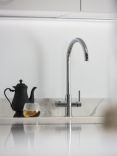 Pronteau by Abode Prothia Swan Slimline 3-in-1 Instant Steaming Hot Water Single Lever Kitchen Tap