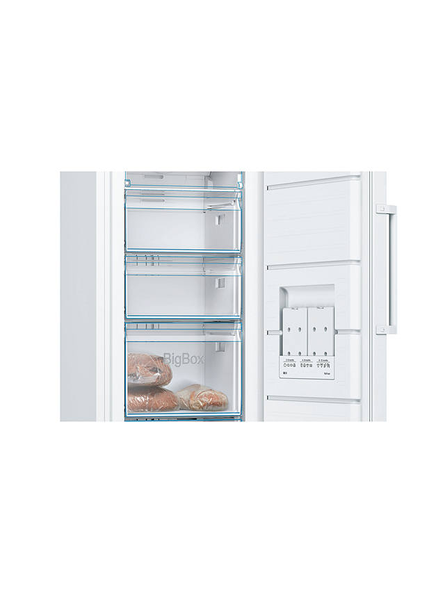 Buy Bosch Serie 4 GSN29VWEVG Freestanding Freezer, White Online at johnlewis.com