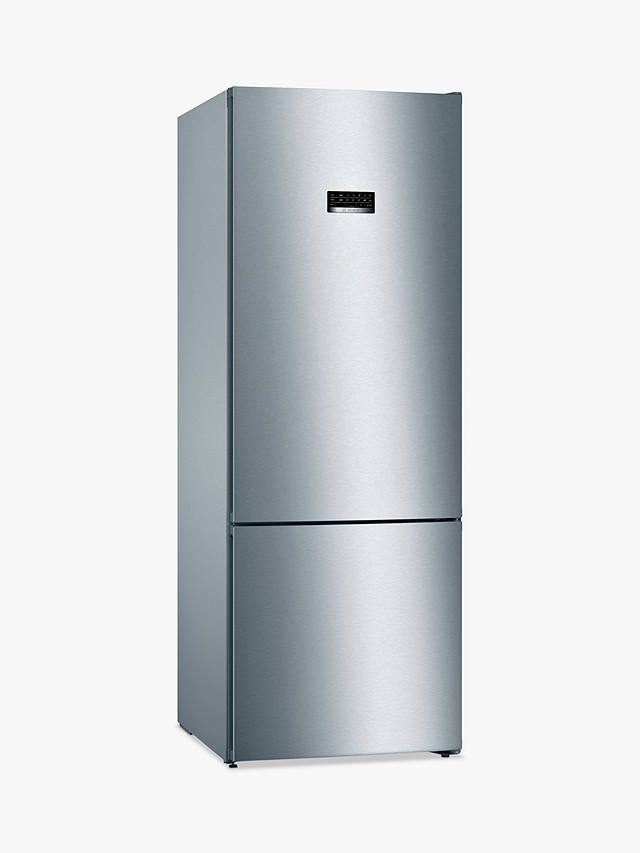 Buy Bosch Serie 4 KGN56XLEA Freestanding 70/30 Fridge Freezer, Stainless Steel Effect Online at johnlewis.com