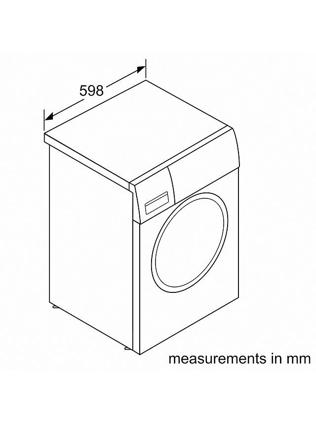 Buy Siemens iQ500 WM14UT89GB Freestanding Washing Machine, 8kg Load, 1400rpm Spin, White Online at johnlewis.com