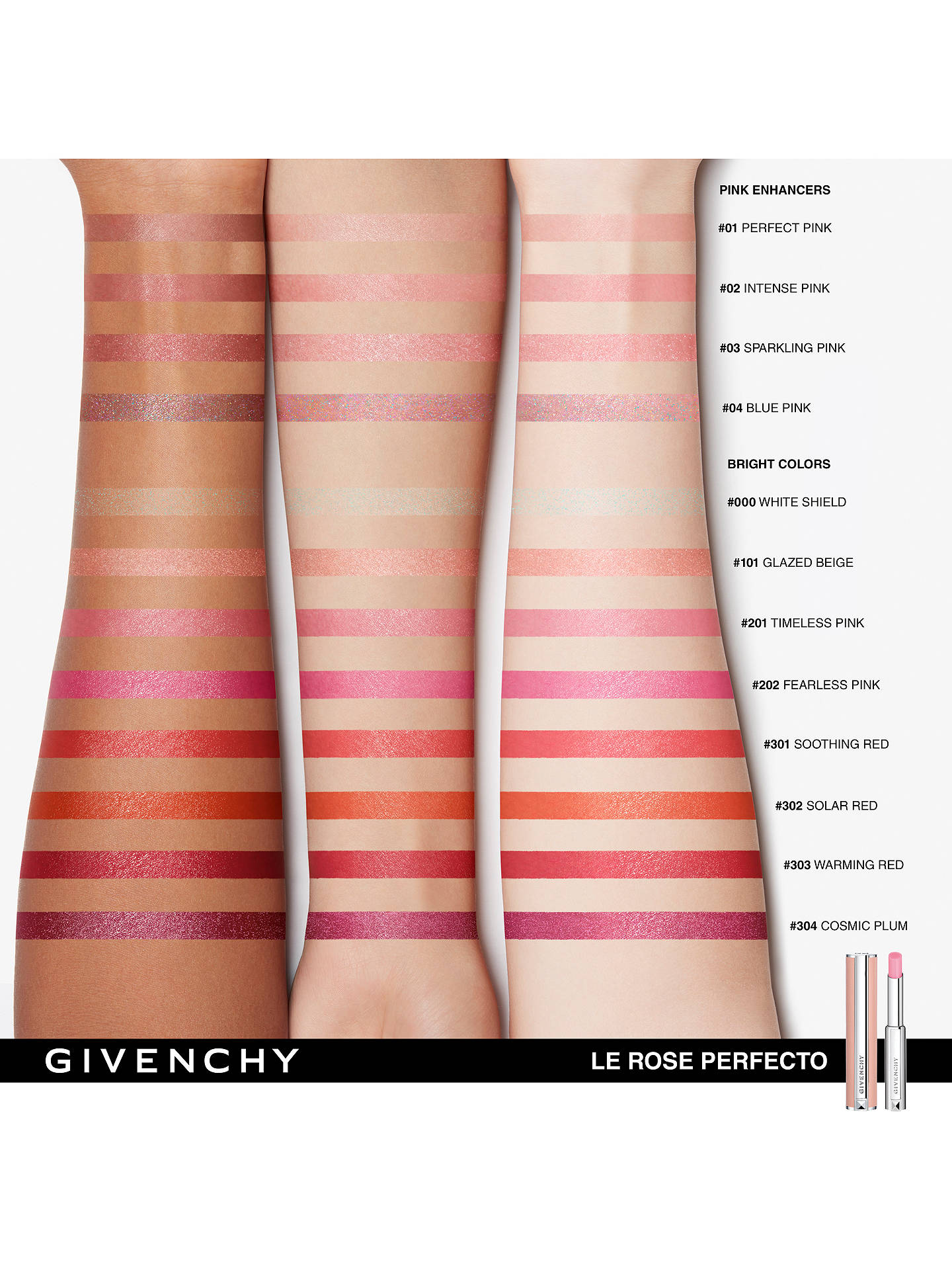Givenchy Le Rose Perfecto Hydrating Lip Balm at John Lewis & Partners
