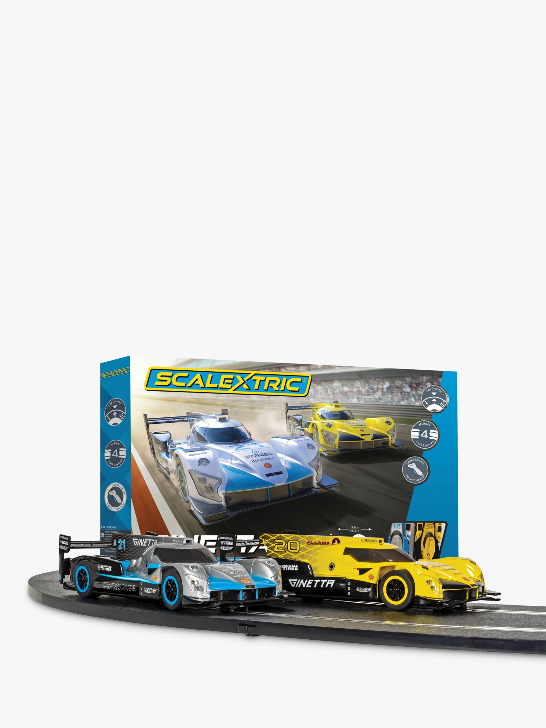 list of scalextric sets