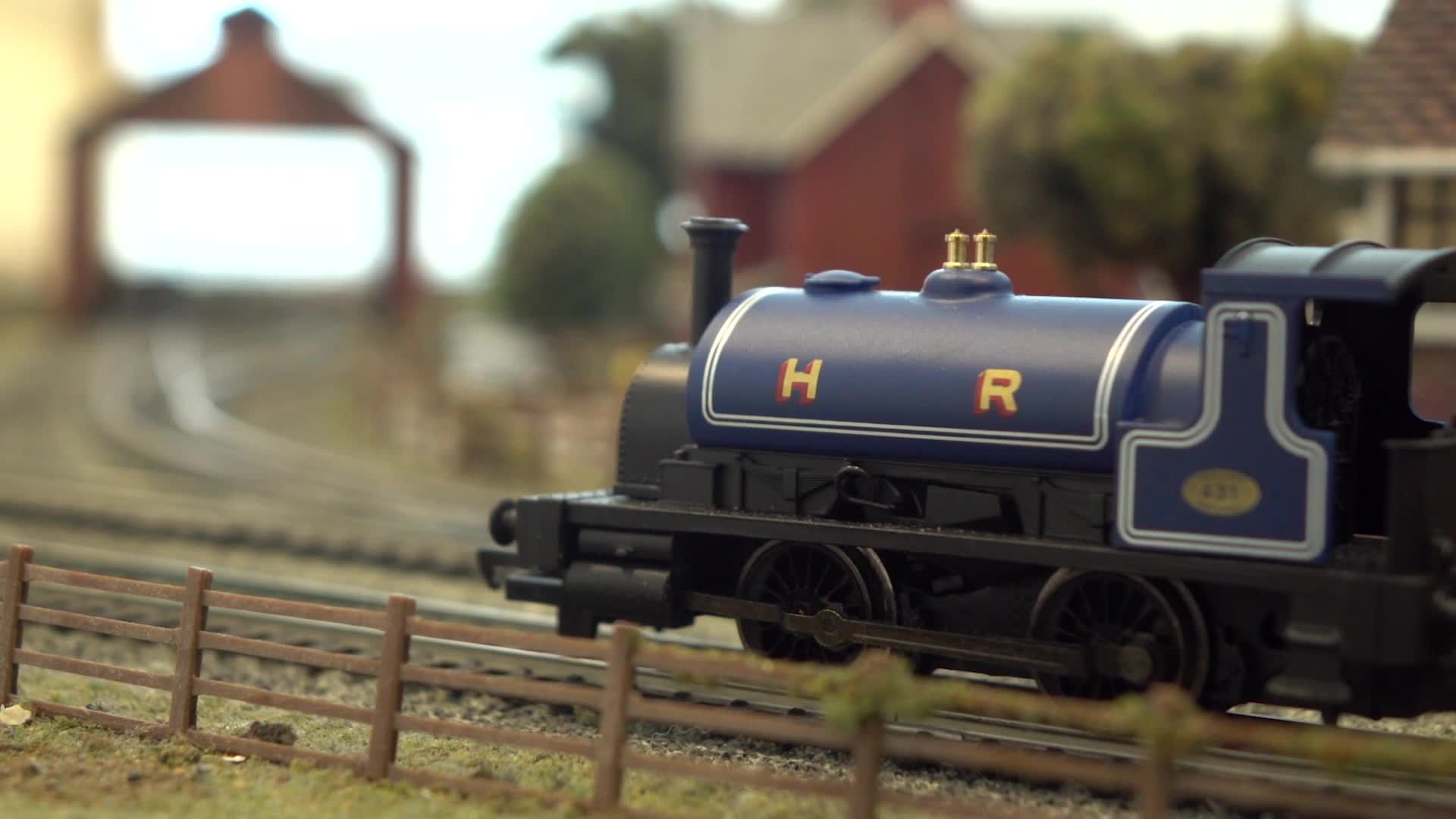 hornby highland rambler train set