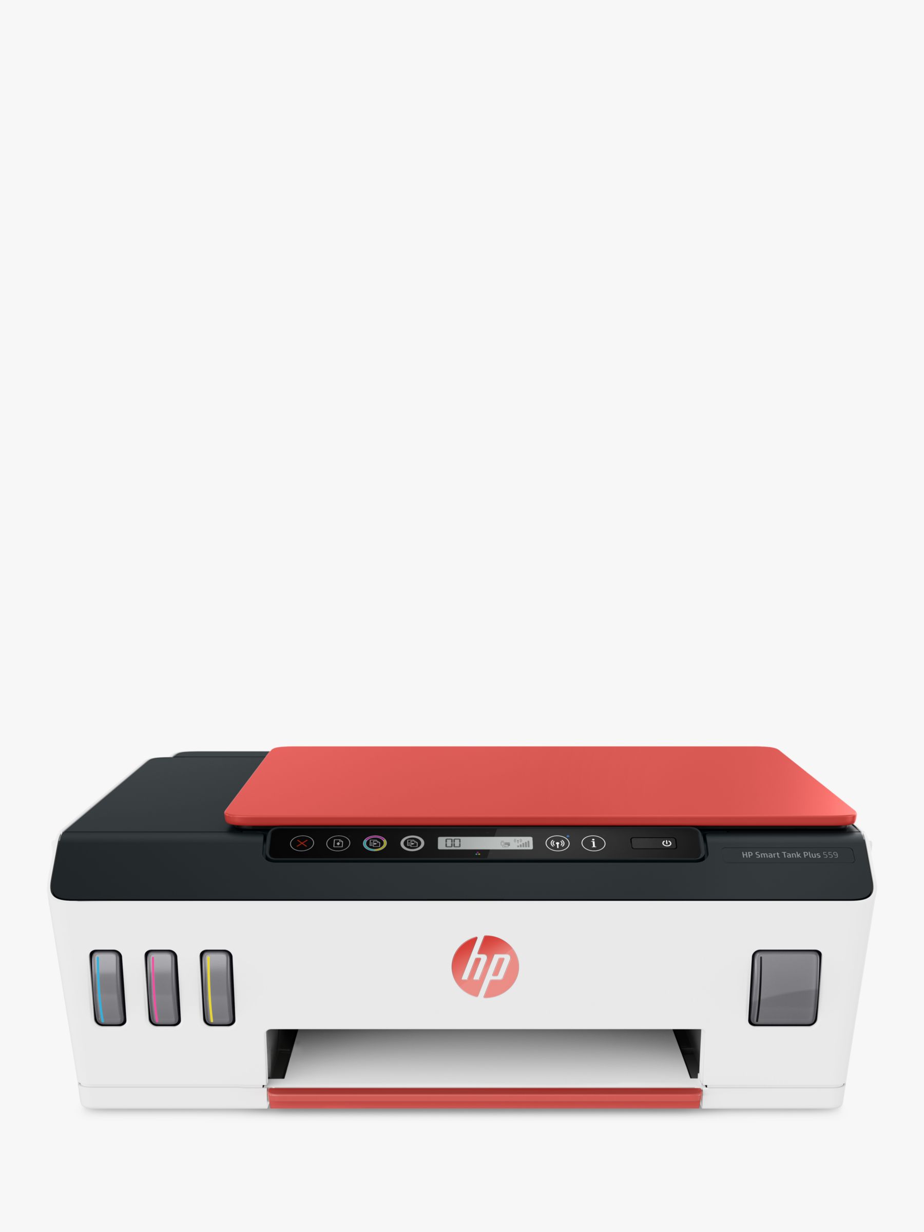 HP Smart Tank Printer, Plus Red/Black/White Wireless 559 All-in-One