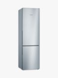 Bosch Series 4 KGV39VLEAG Freestanding 70/30 Fridge Freezer, Stainless Steel Effect