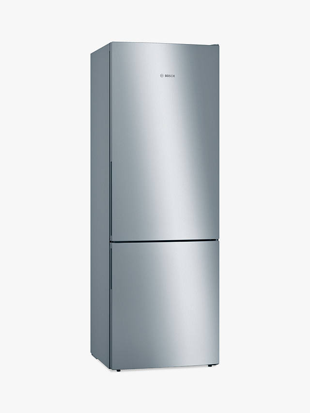 Buy Bosch Series 6 KGE49AICAG Freestanding 70/30 Fridge Freezer, Stainless Steel Online at johnlewis.com