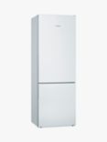 Bosch Series 6 KGE49AWCAG Freestanding 70/30 Fridge Freezer, White