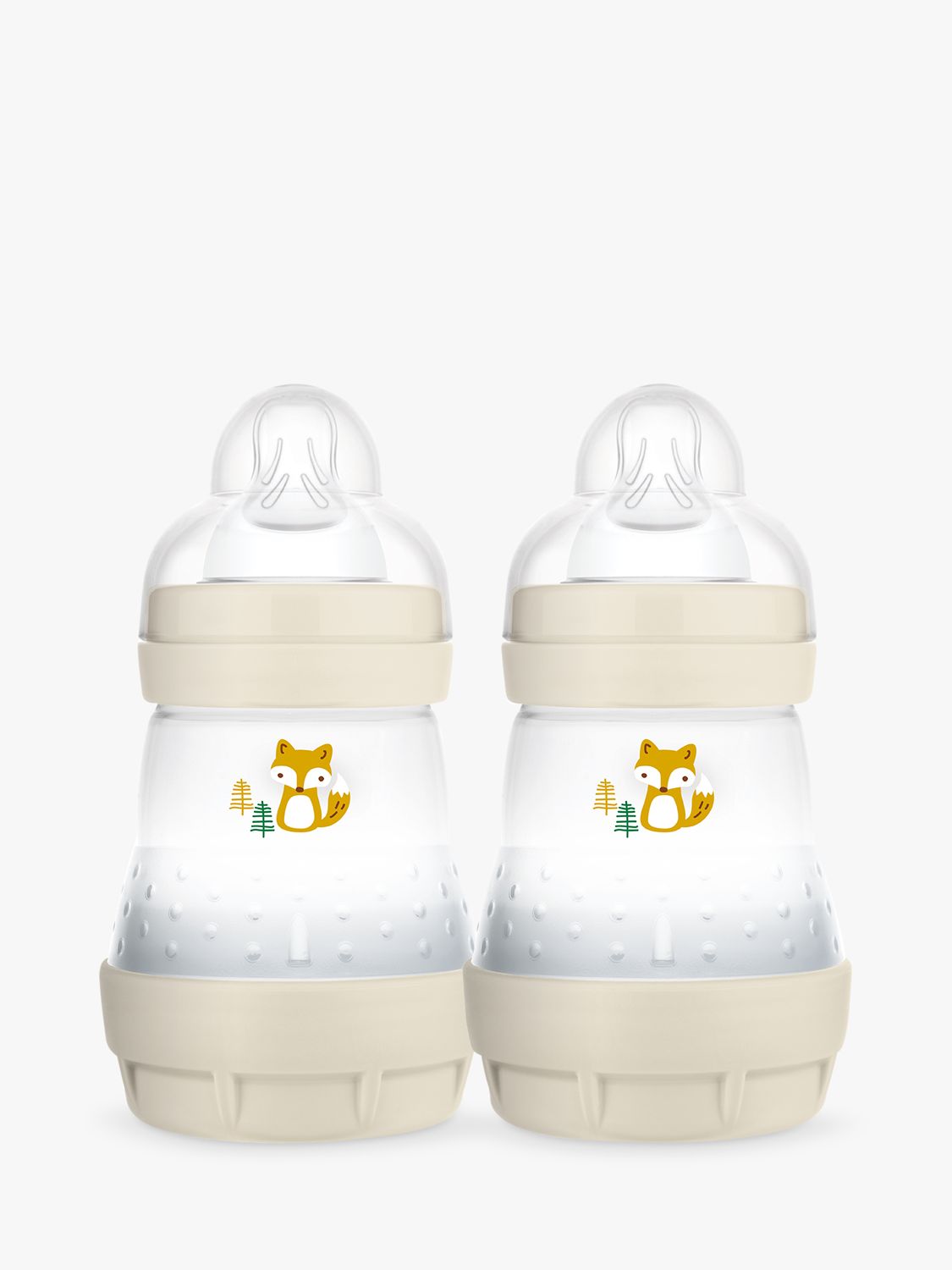 MAM Easy Start Anti-Colic Baby Bottle, 160ml, Pack of 2, Assorted