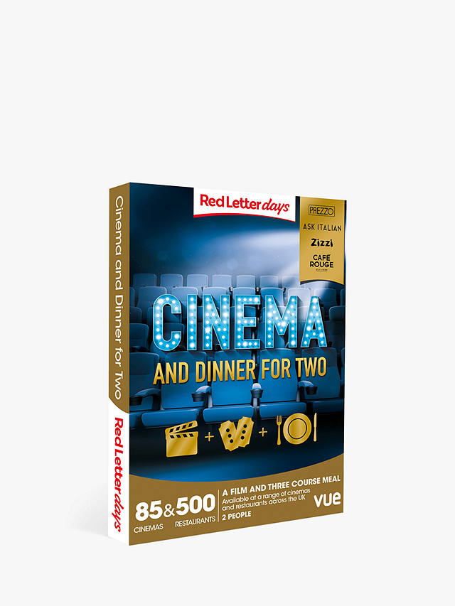 Red Letter Days Cinema & Dinner for Two Gift Experience