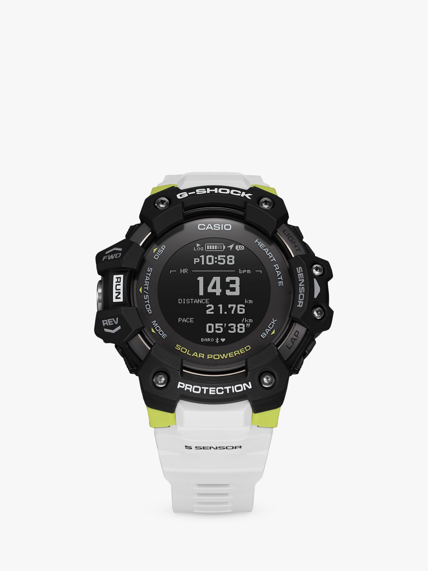 Casio GBD-H1000-1A7ER Men's G-Shock Sport Heart Rate Monitor Watch ...