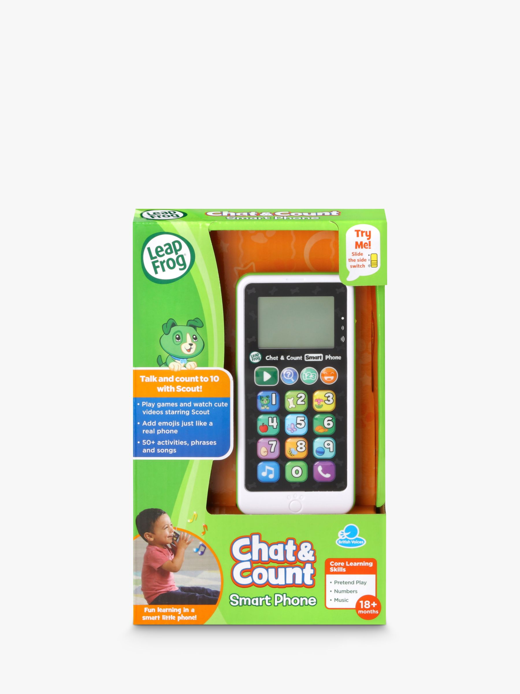 Leapfrog Chat & Count Smart Phone Scout *NEW* 