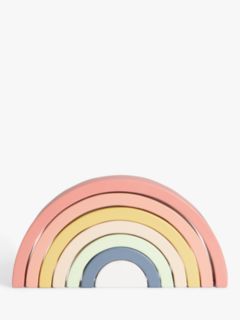 John Lewis Wooden Rainbow Toy