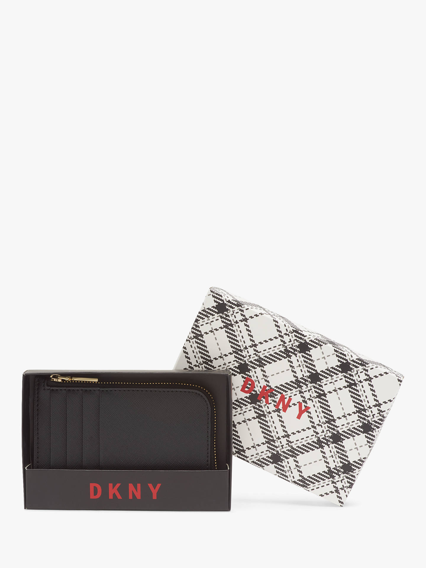 DKNY Zip Around Card Holder at John Lewis & Partners