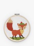 The Crafty Kit Company Cross Stitch Fox Kit