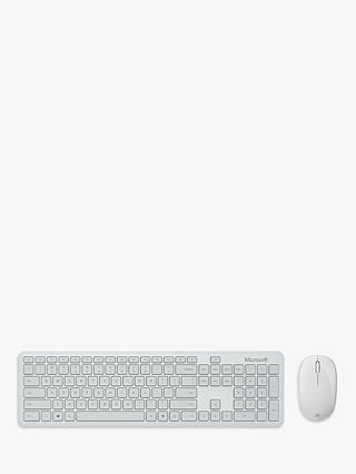Microsoft Bluetooth Desktop, Wireless Keyboard and Mouse Set, Monza Grey